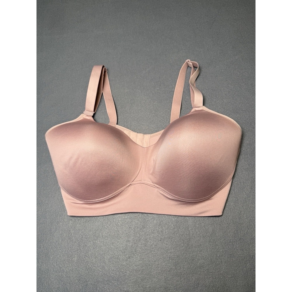 Warner's Pink Adjustable Strap Wireless Bra Size 40DD